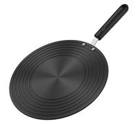 Cookware Protection Disk with Handle - Induction Pan Converter Ergonomic Heat Diffuser Plate Precision Induction Cooktop Adapter Stainless Steel Disk Even Heat Distribution for Copper Alumin