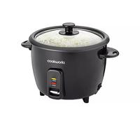 Cookworks 1.5L Rice 500 Watts Cooker - Black
