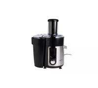 Cookworks JE3700-GS Juicer Machine, 800W Centrifugal Fruit & Vegetable Juicer with 2 Speed Settings, 1L Juice Jug, Large Pulp Container & Stainless Steel Filter, Black