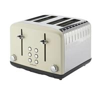 Cookworks Pyramid 4 Slice Toaster - Almond