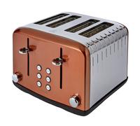 Cookworks Pyramid 4 Slice Toaster - Copper