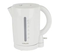 Cookworks WK8321 Electric Kettle, 1.7L Capacity, 2200W, Fast Boil, BPA-Free, Cordless Design, White