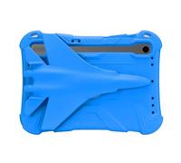 Cool 3D Airplane Case for Samsung Galaxy Tab A9 Plus 2023 for Kids Cover Kids-friendly Lightweight Shockproof Cover for Samsung Galaxy Tab A9+ Tablet Blue