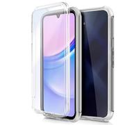 Cool 3D Silicone Case for Samsung A155 Galaxy A15 / A15 5G (Transparent Front + Back)