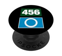 Cool 456 Code Number "O" Say Yes Illustration Graphic Design PopSockets Adhesive PopGrip
