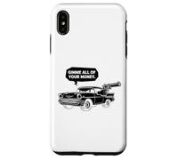 Cool 57 Muscle Car Design Gimme All of Your Money Cartoon Case for iPhone XS Max