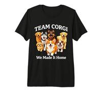 Cool 7 Dogs Corgi Premium T-Shirt