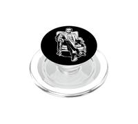 Cool Abe Lincoln Crossed Legs Abraham Lincoln PopSockets PopGrip for MagSafe
