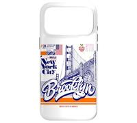 Cool Abstract Brooklyn Bridge New York Illustration Graphic Case for iPhone 17 Pro Max