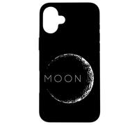 Cool Abstract Moon Illustration Novelty Graphic Designs Case for iPhone 16 Plus