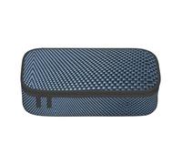 Cool Abstract Theme Print Pencil Case,Large Capacity Pencil Case,Multi-Purpose Makeup Pouch with Zipper