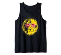 Cool Africa Lion face with sunglass South Animals Tank Top