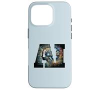 Cool AI Human Brain Artificial Intelligence for Techie Case for iPhone 16 Pro