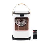 Cool Air Fan, Personal Evaporative Air Cooler With 1300ml Tank & Remote, 12H Timer, 6-Speed Quiet Spray Fan With 7 LED Lights, Desktop Cooling Unit For Home, Bedroom, Office, Car