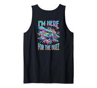 Cool Airshow Here for The Buzz Single Prop Biplane Tank Top