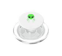 Cool Alien buddy peace sign funny Alien UFOs distressed PopSockets PopGrip for MagSafe