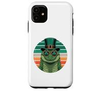 Cool Alligator St. Patrick's Day Shamrock Retro Case for iPhone 11
