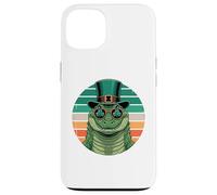 Cool Alligator St. Patrick's Day Shamrock Retro Case for iPhone 13