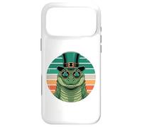 Cool Alligator St. Patrick's Day Shamrock Retro Case for iPhone 17 Pro Max