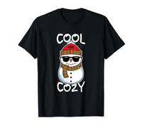 Cool and Cozy Snowman Vibes T-Shirt