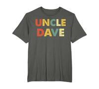 Cool and sweet of Gift Retro Uncle Shirt Best Uncle Dave T-Shirt