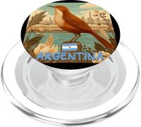 Cool Argentinian Bird for Rufous Hornero Lovers PopSockets PopGrip for MagSafe