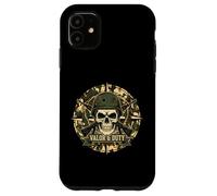 Cool Army Infantry Soldier Design Gift for Men Women Kids Case for iPhone 11
