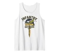 Cool Army Infantry Soldier Design Gift for Men Women Kids Tank Top