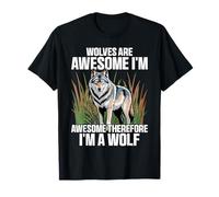 Cool Art for Men Women Wolf Pack Howling T-Shirt
