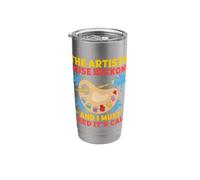 Cool Artist Muse Beckons Heed It´s Call Art Saying Stainless Steel Insulated Tumbler