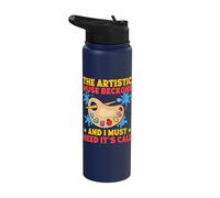 Cool Artist Muse Beckons Heed It´s Call Art Saying Stainless Steel Insulated Water Bottle