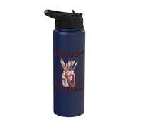 Cool Artist Realism is Real The Art, Drawing, Graphics Stainless Steel Insulated Water Bottle