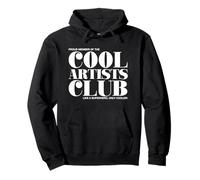 Cool Artists Club Creative Statement Pullover Hoodie