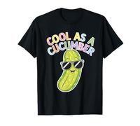 Cool As a Cucumber Funny Vegetable Pun T-Shirt