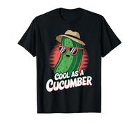 Cool As a Cucumber Funny Vegetable Pun T-Shirt