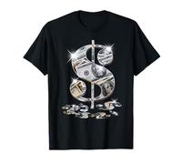 Cool As Dollar Bill Dollar Sign $$ Gift Design Idea T-Shirt