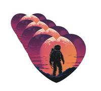 Cool Astronaut Car Air Freshener Cards for Women Men 4 Pack Cute Car Accessories Long Lasting Scent Car Diffuser Hanging Auto Aromatherapy Tablets Car Fresheners Gifts