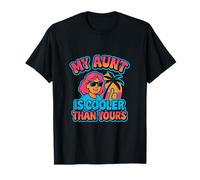 Cool Aunt Novelty - My Aunt is Cooler Than Yours Neon T-Shirt