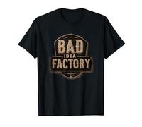 Cool Bad Idea Factory Emblem Logo T-Shirt