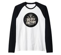 Cool Bad Idea Factory Stamp Raglan Baseball Tee