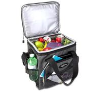 Cool Bag 13L Cool Box Insulated Cooler Bag Soft Hard Sided Thermal Bag Car Mini Fridge Keep Food Drinks Warm Cold Lunch Cool Bag for Picnic Camping Fishing Travel Outdoor Activities Black