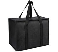 Cool Bag, Insulation Food Bags, Basics Large Bag Capacity Leakproof Box, 2 Side Holder and Handle Straps Waterproof Picnic Backpack for Camping Family Outdoor Activities