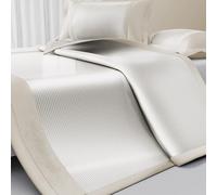 Cool Bamboo Mattress - Cooling Bed Antibacterial Skin-Friendly Machine Washable Non-Deformable Perfect for Home Use (Gray 180x220cm/77)