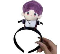 Cool Bangs Clip Handsome Dolls Headband Cartoon Starry Eye Headwear For Kids Stage School Play And Theatrical Shows Hairband With Clip