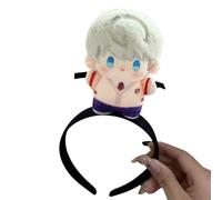 Cool Bangs Clip Handsome Dolls Headband Cartoon Starry Eye Headwear for Stage School Play and Theatrical Shows