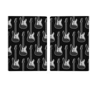 Cool Bass Guitar Travel Passport Wallet Credit Card Holder Cover Case Protector