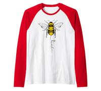 Cool Bee Kind Summer Be Kind Kindness Gifts Men Women Kids Raglan Baseball Tee