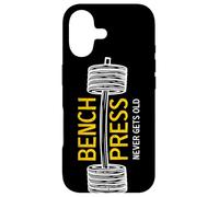 Cool Bench Press with never gets old Case for iPhone 17