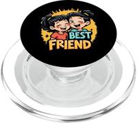 Cool Best Friends Meme Friendship and Love Men Women Kids PopSockets PopGrip for MagSafe