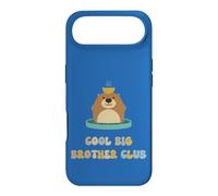 Cool Big Brother Club Cute Bear Orange Bath Relax Case for iPhone Air